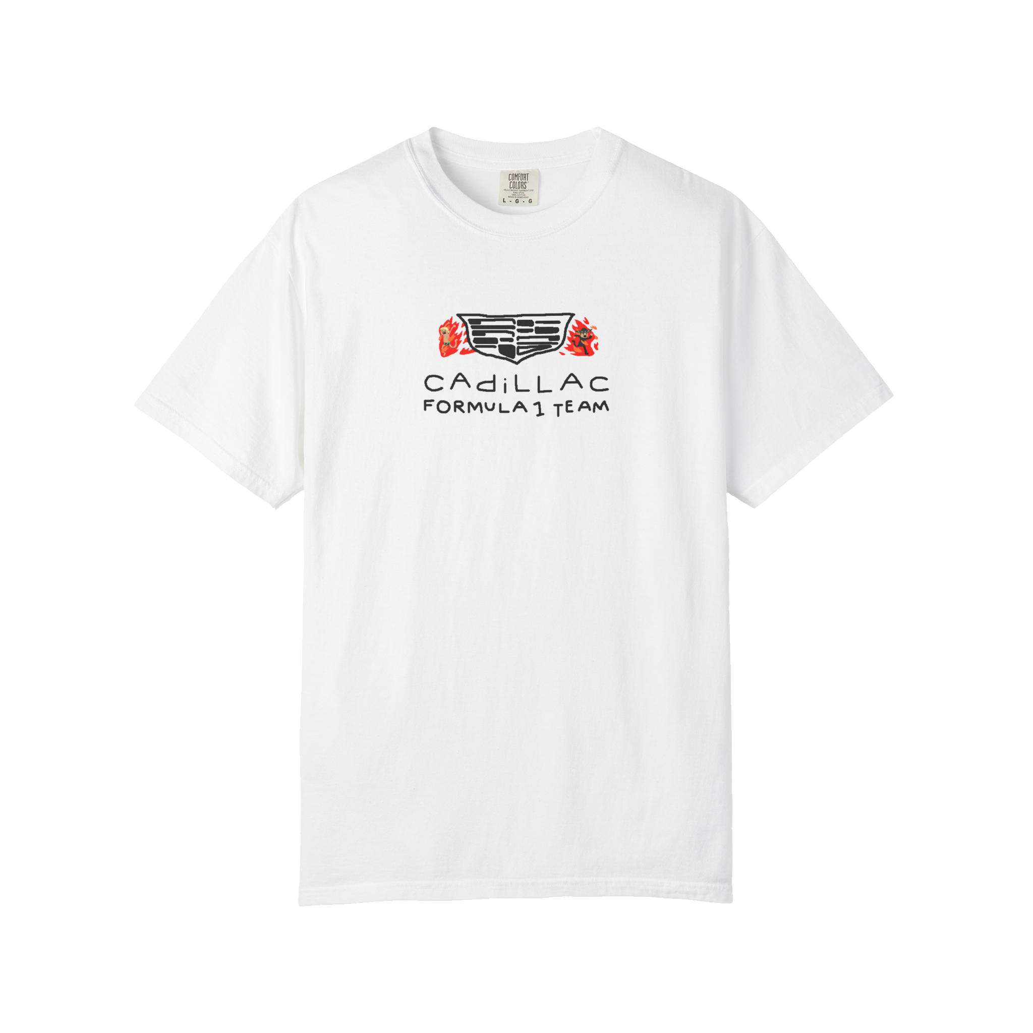 the cadillac experience tee — front
